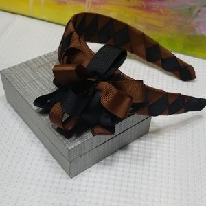 Grosgrain Ribbon Woven Headband 1 1/2inch headband